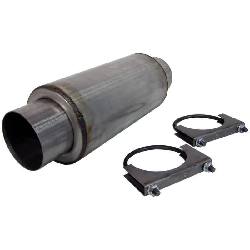 MBRP Universal Resonator 4 Inlet /Outlet 12 Body 18 Overall Aluminized - R2009