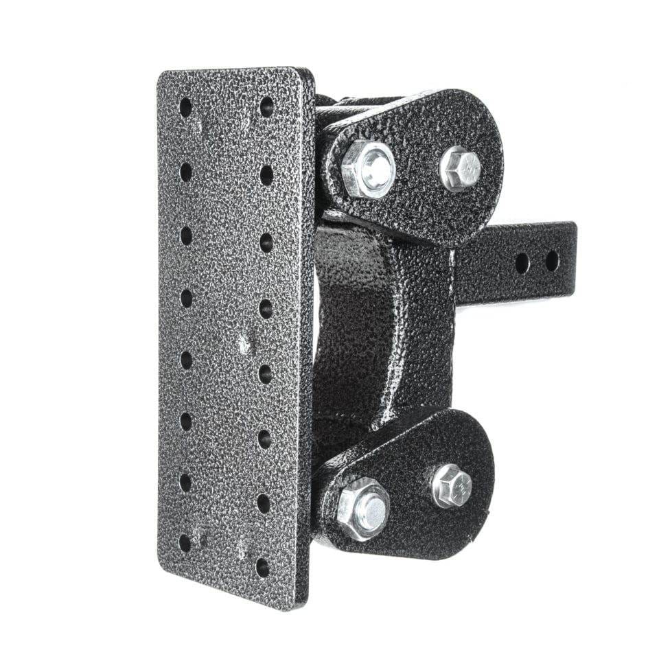 Gen-Y The Boss Torsion-Flex Pintle Plate 2.5in Shank 6.5in Drop 2.4K TW 21K Hitch - GH-1301
