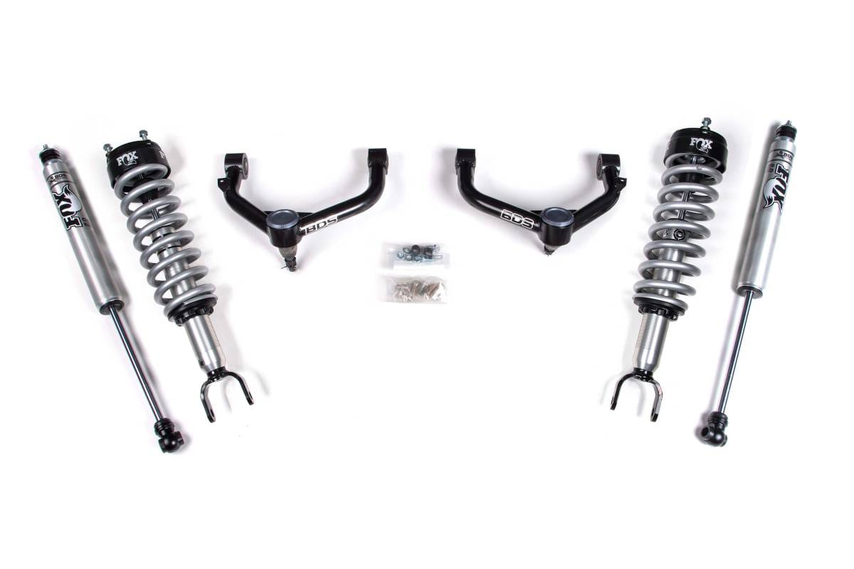BDS Suspension 13-18 Ram 1500 2" 2.0 Coilover Lift System w/ Fox 2.0 Rear Shocks (Gas Only) - BDS1665FSL