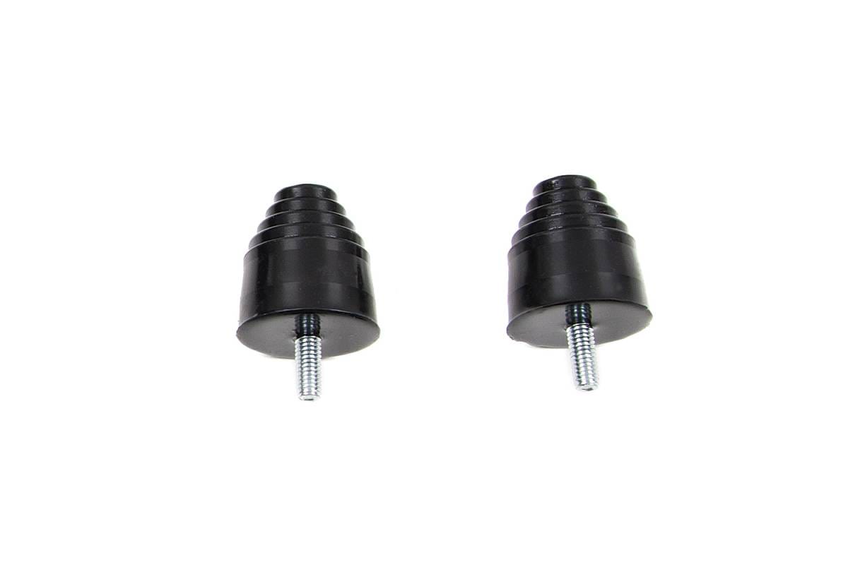 BDS Suspension Pyramid Bumpstops (pair) - black - BDS170001