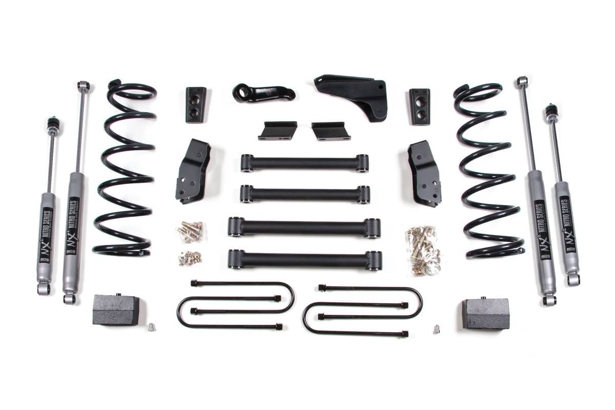 BDS Suspension 08 Ddge 3/4 & 1T Dsl 6/5 Spring w/4 - BDS681H