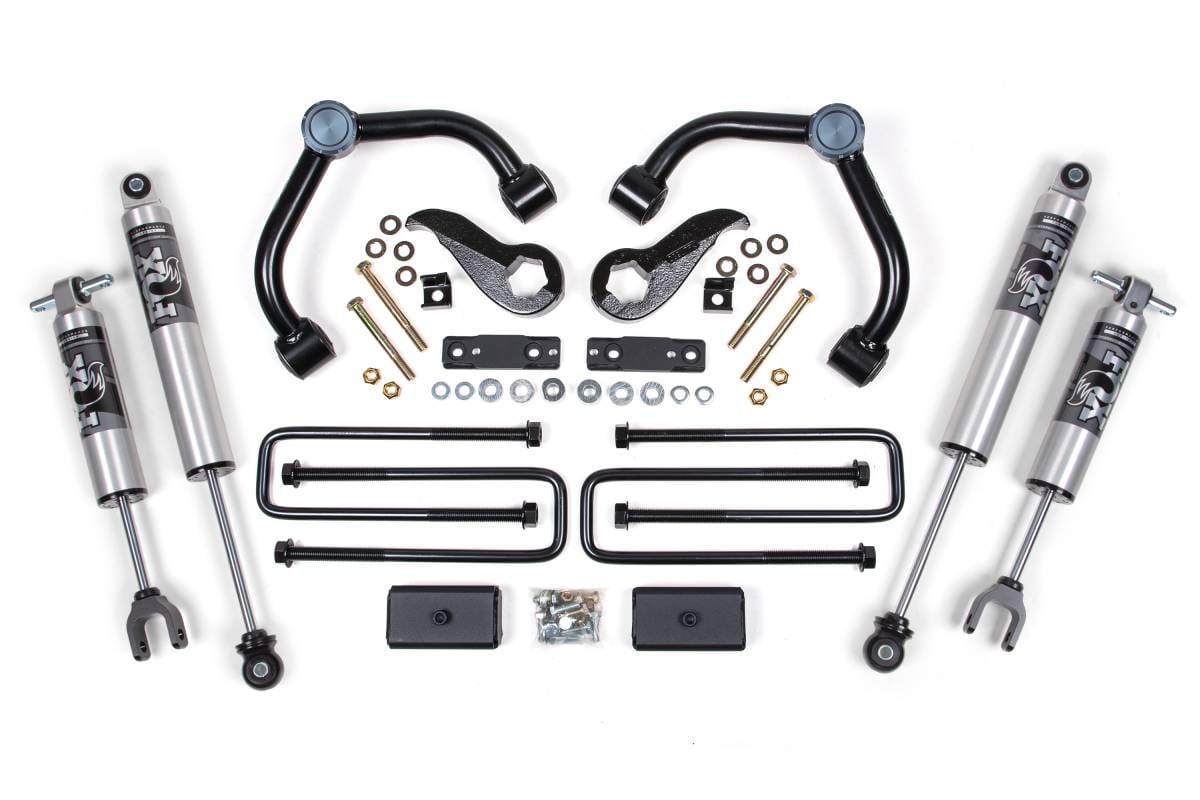 BDS Suspension 2020-2024 Chevrolet Silverado/GMC Sierra 2500/3500 HD 3" Suspension Lift Kit w/ - BDS761FPS