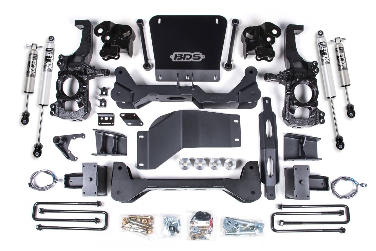 BDS Suspension 2020-2025 Chevrolet Silverado/GMC Sierra 2500HD/3500HD 4wd, 5" NTBD Suspension L - BDS767FPP