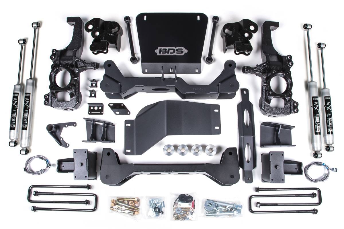 BDS Suspension 2020-2025 Chevrolet Silverado/GMC Sierra 2500HD/3500HD 4wd, 5" NTBD Suspension L - BDS767H