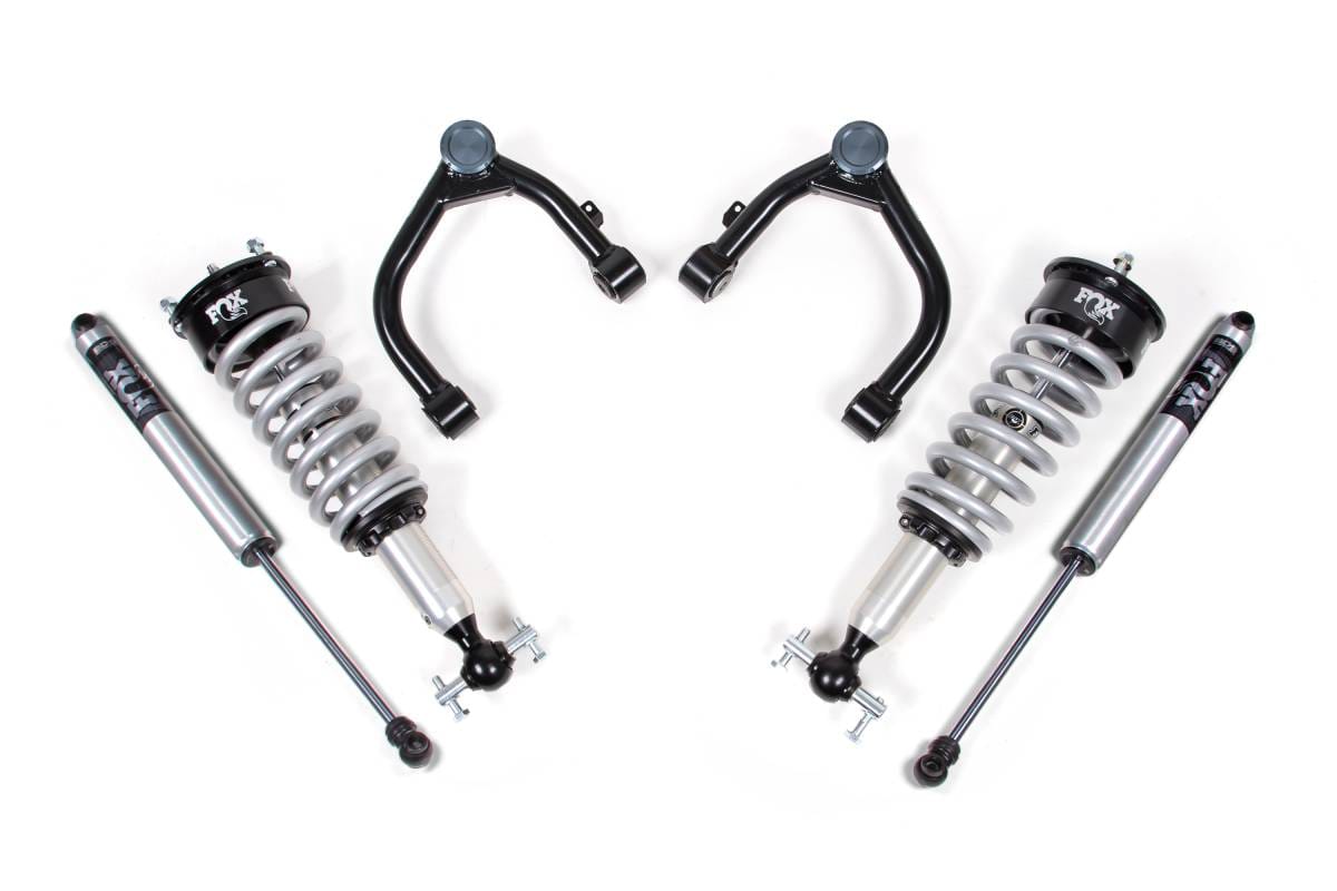 BDS Suspension 2019-2024 Chevy/GMC 1500 2" Performance 2.0 Coilover Kit, 2.0 Rear Shock - BDS770FSL