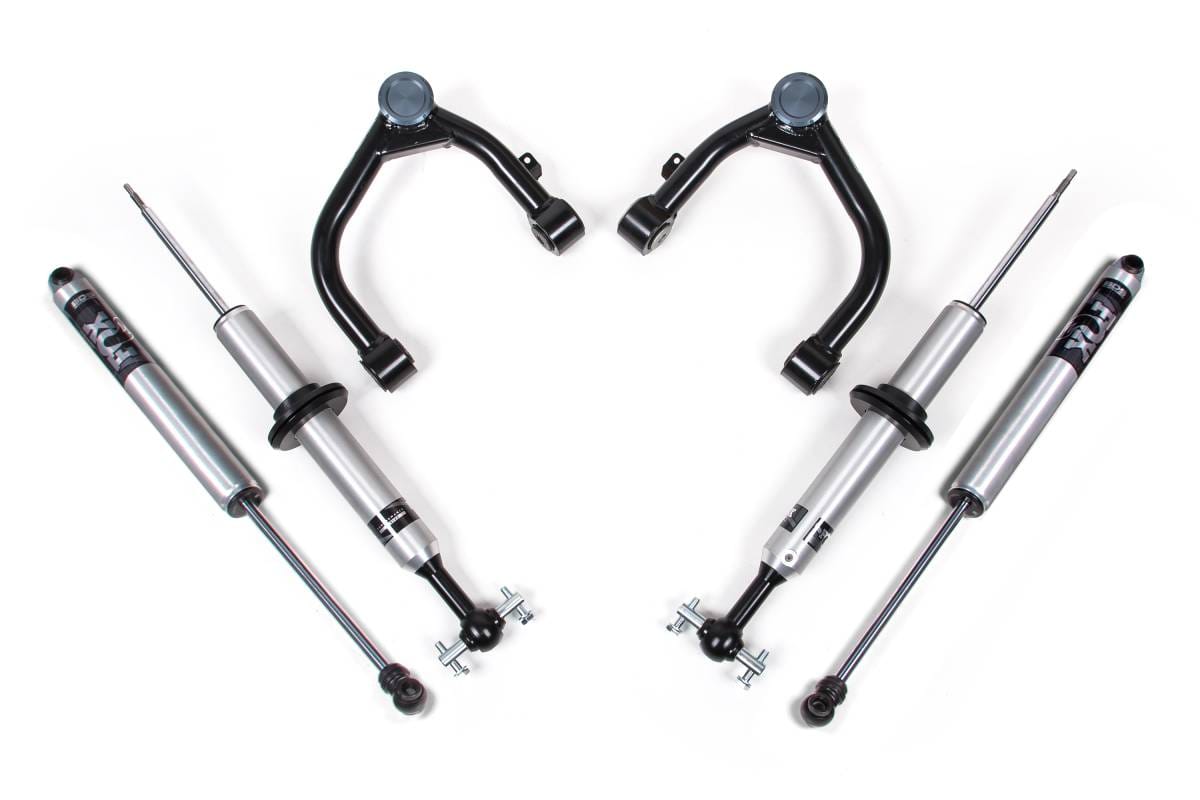 BDS Suspension 2019-2024 Chevy/GMC 1500 2" Performance Lift, 2.0 Snap Ring Coilover Kit, 2.0 PS - BDS770FSR