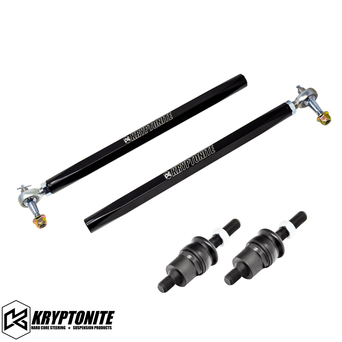 KRYPTONITE POLARIS RZR DEATH GRIP TIE RODS STAGE "1" 2020-2023 PRO XP SHOCK THERAPY - (Shock Therapy - NO INNER) PN-KRTRZ20-ST1 - KRYKRTRZ20-ST1