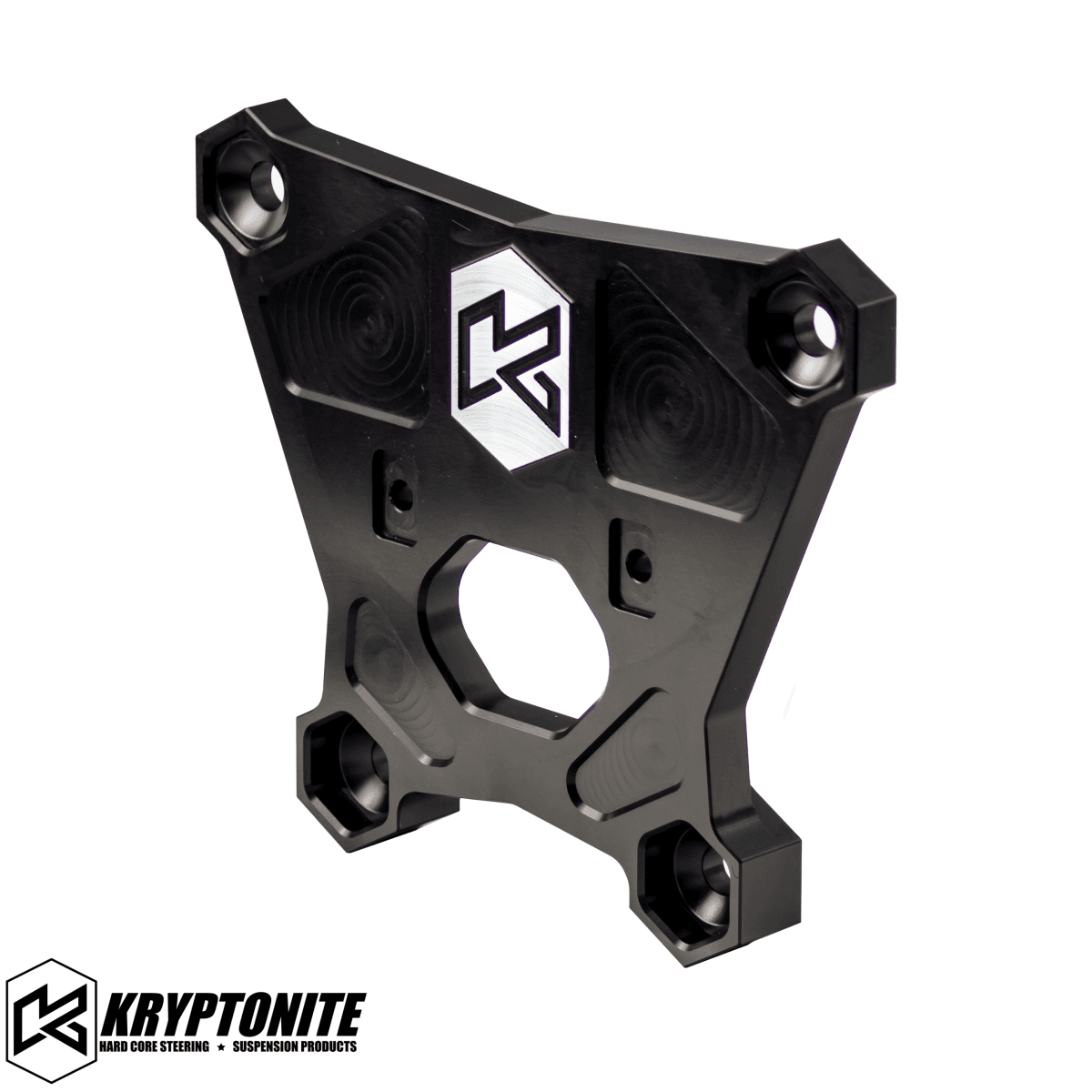 KRYPTONITE POLARIS RZR DEATH GRIP REAR RADIUS PLATE 2020-2021 PRO XP - PLATE KIT WITH TOW HOOK - KRYKRZRRP1X