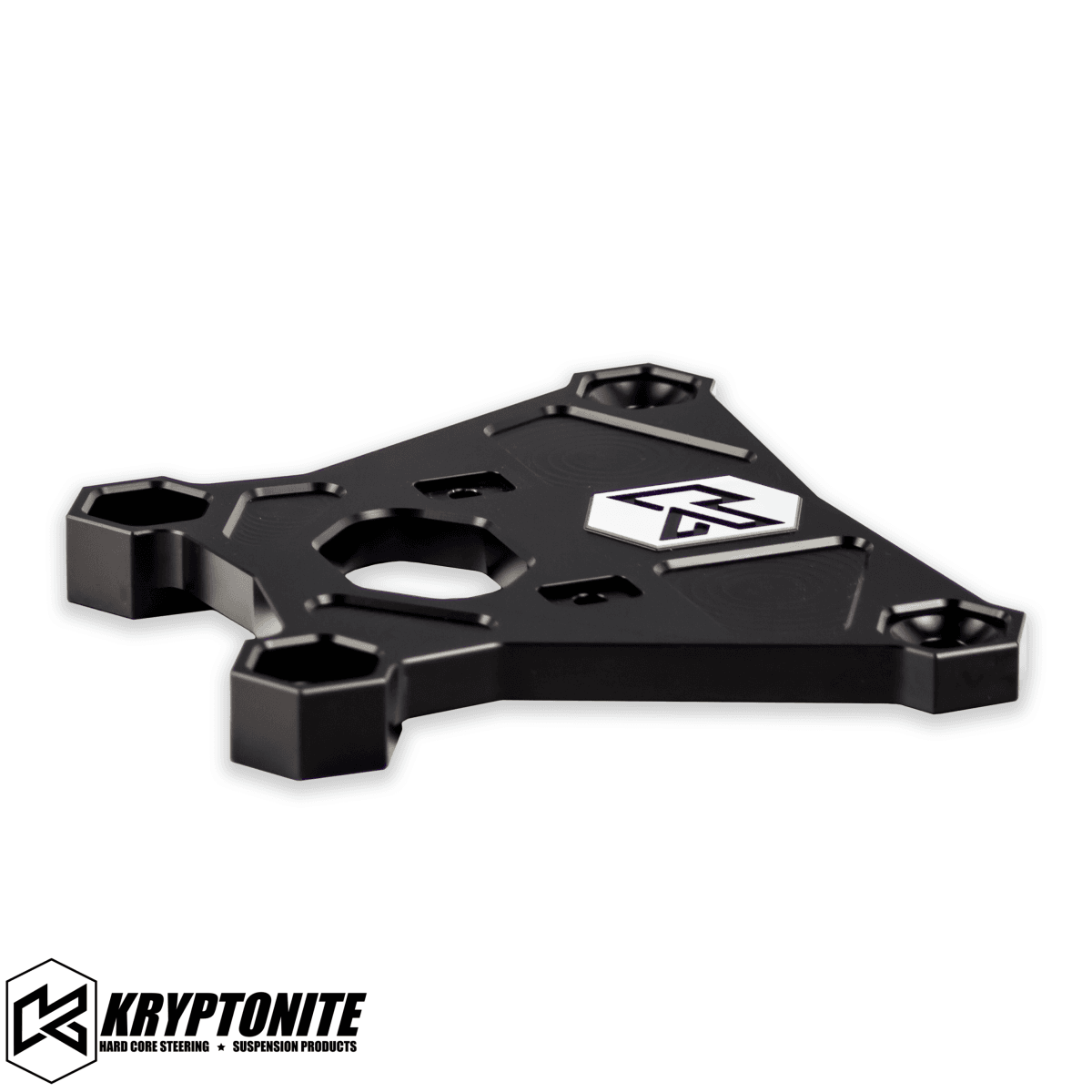 KRYPTONITE POLARIS RZR DEATH GRIP REAR RADIUS PLATE 2018-2021 TURBO S - PLATE KIT WITH TOW HOOK - KRYKRZRRP1S