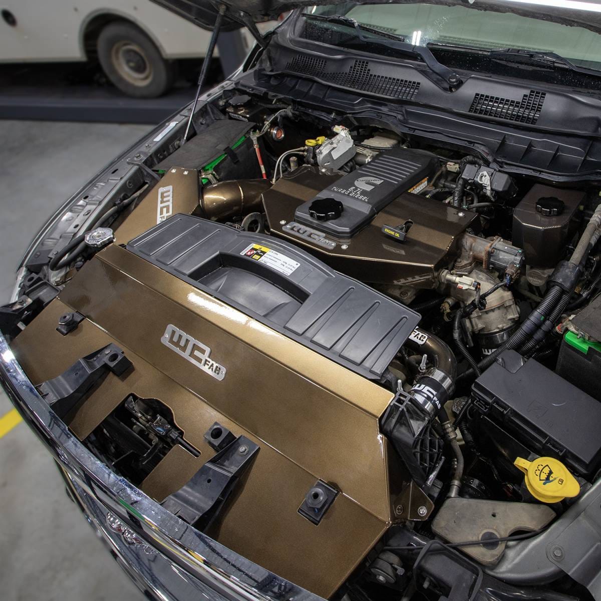 Wehrli 2010-2012 6.7 Cummins Radiator/Core Support Cover