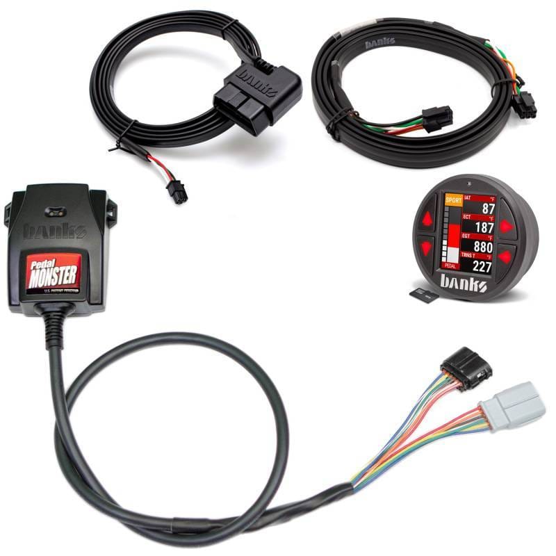 Banks Power Pedal Monster Kit Sumitomo TS 025 Sealed Series (Gray) 6-Way PM-07 With iDash Data Pro - 64343-P image 3