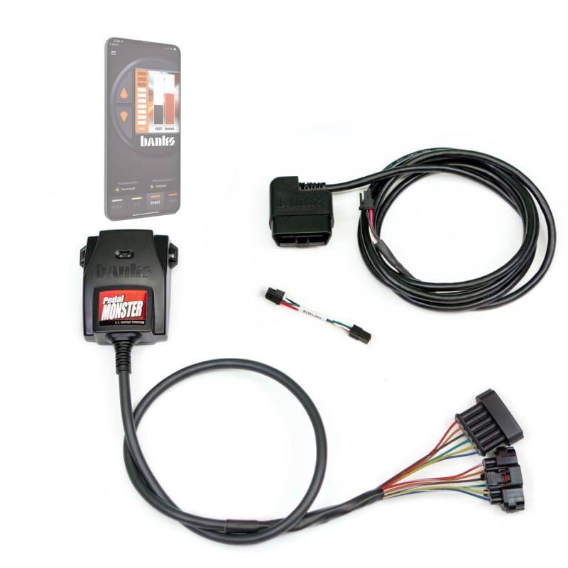 Banks Power Pedal Monster Kit (Stand-Alone) - Molex MX64 - 6 Way - Use w/Phone - 64345 image 4