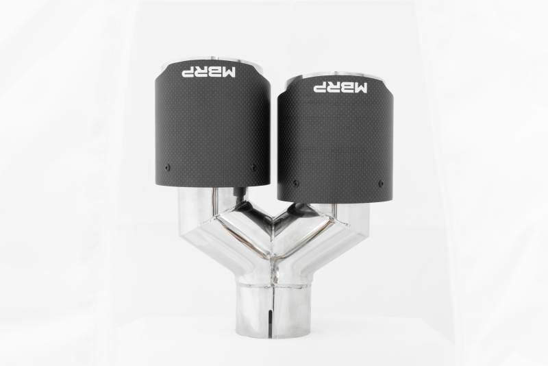 MBRP Universal Carbon Fiber Dual Tip 4in OD/2.5in Inlet - T5178CF image 4