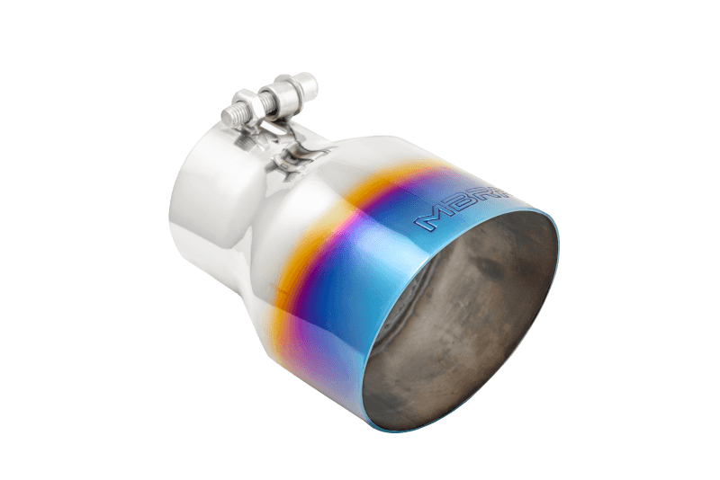 MBRP Universal Stainless Steel Dual Wall Tip 4.5in OD/3in Inlet/6.13in L - T5180BE image 4