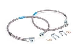 BDS Suspension 88-98 GM Front Stainless Brakelines - BDS101001