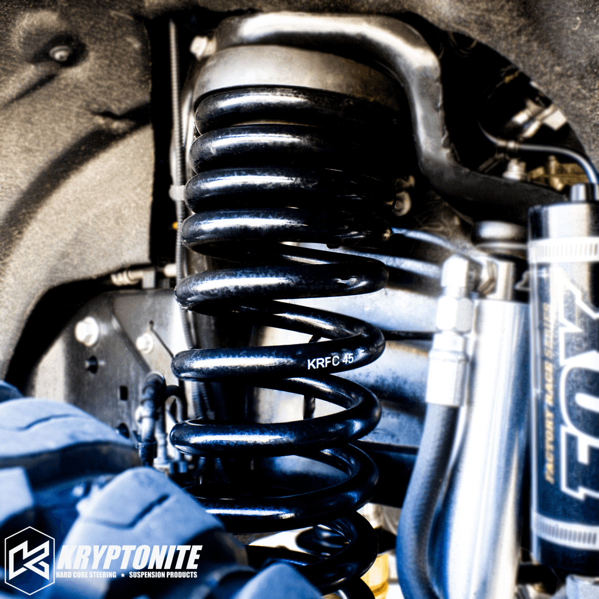 KRYPTONITE 4.5" FORD POWERSTROKE F250/F350 LIFT DUAL RATE COIL SPRINGS 2005-2024 - KRYKRFC45 image 4