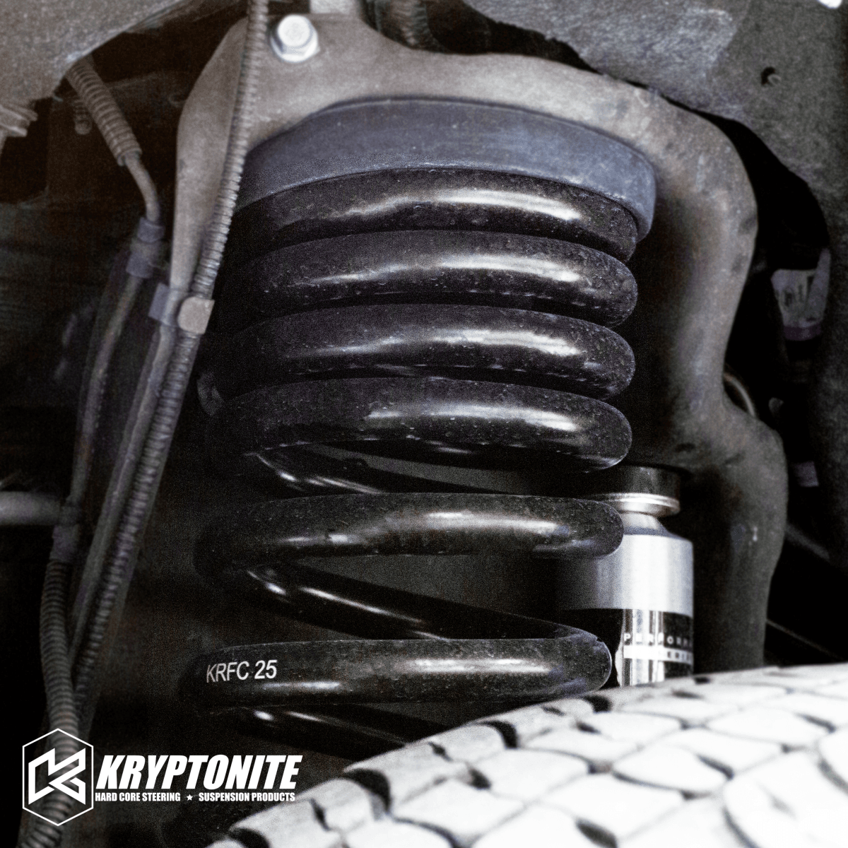 KRYPTONITE 2.5" FORD POWERSTROKE F250/F350 LEVELING DUAL RATE COIL SPRINGS 2005-2024 - KRYKRFC25 image 4