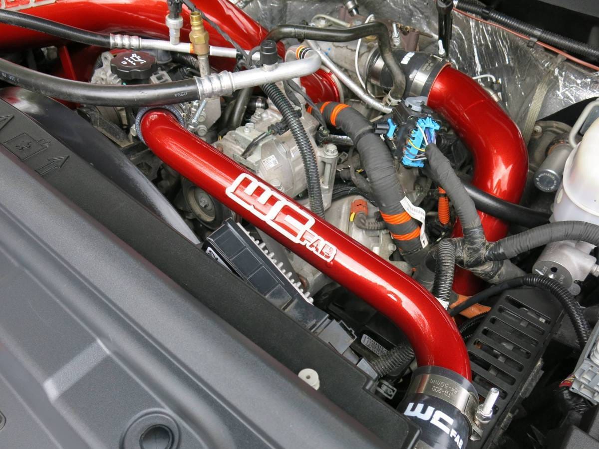 Wehrli 2011-2016 LML Duramax Upper Coolant Pipe image 2