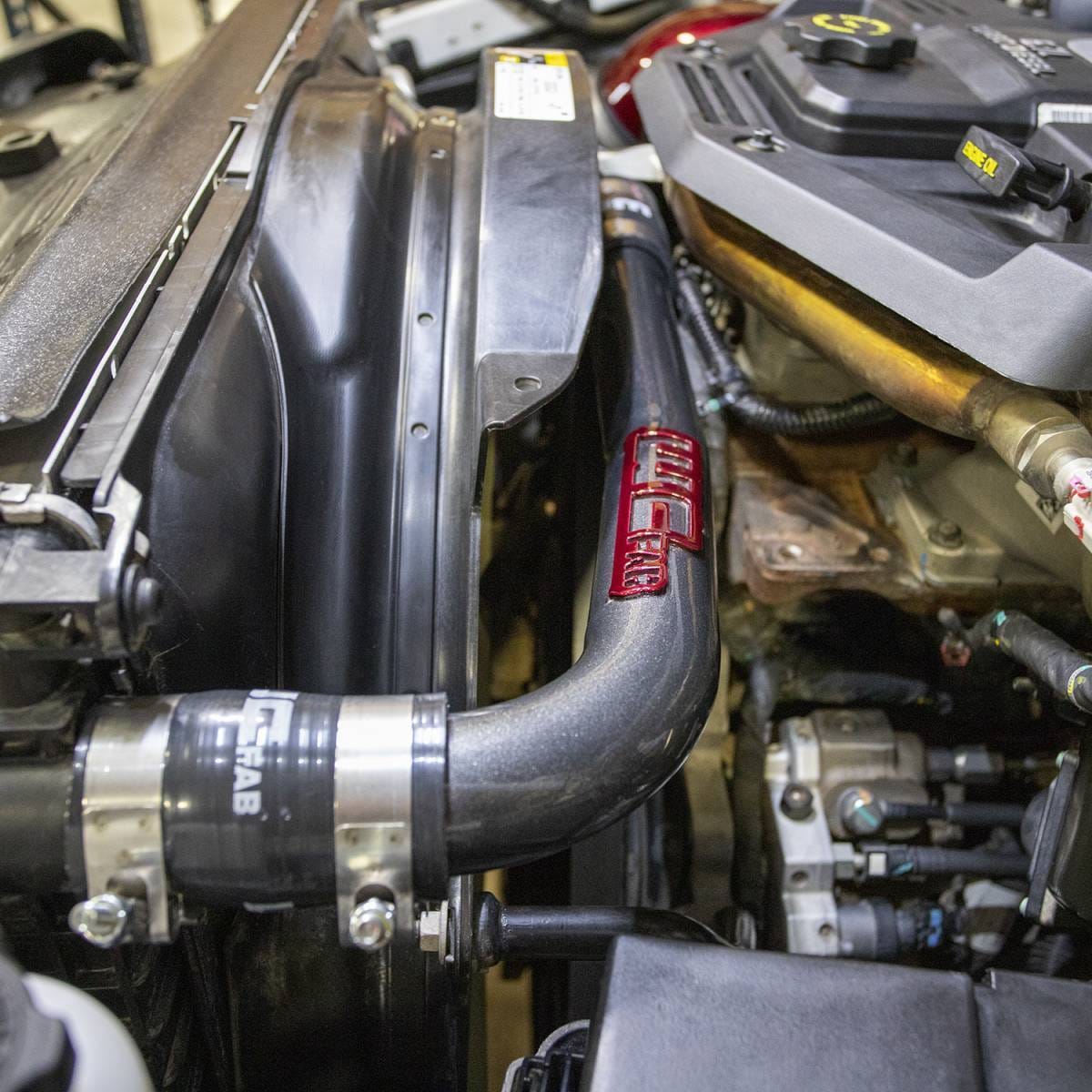 Wehrli 2010-2018 6.7L Cummins Upper Coolant Pipe for Single Radiator image 3