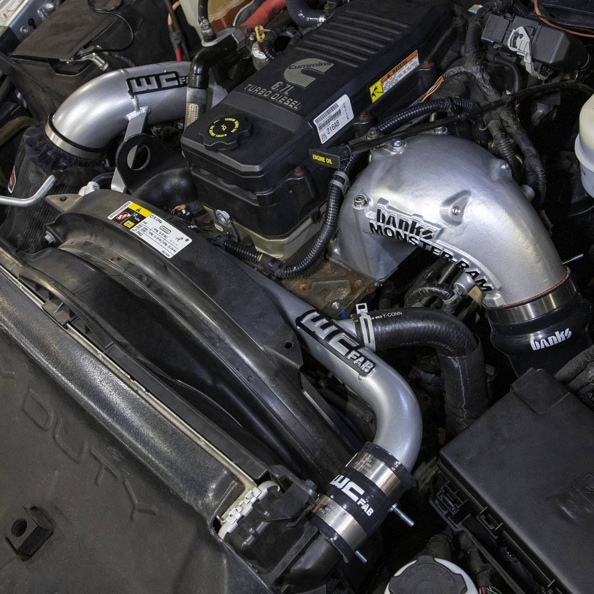 Wehrli 2013-2015 6.7L Cummins Upper Coolant Pipe for Dual Radiator image 5