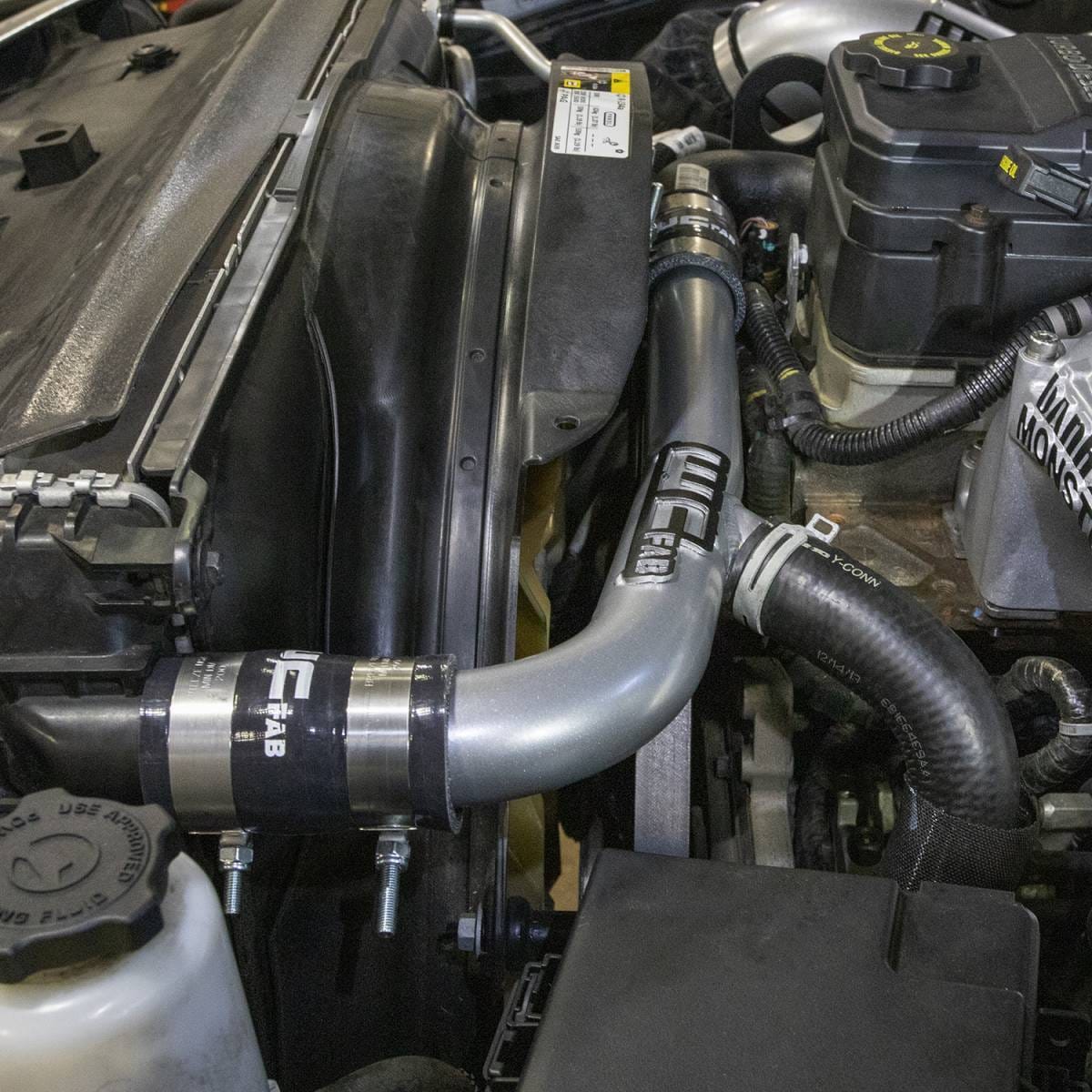 Wehrli 2013-2015 6.7L Cummins Upper Coolant Pipe for Dual Radiator image 6