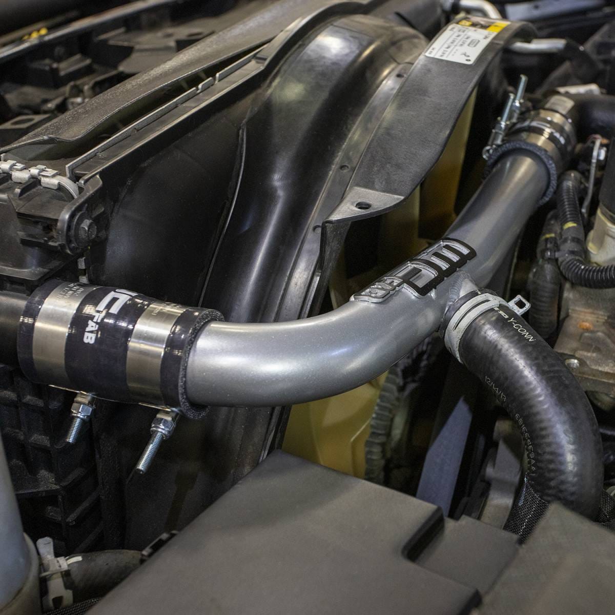 Wehrli 2013-2015 6.7L Cummins Upper Coolant Pipe for Dual Radiator image 7