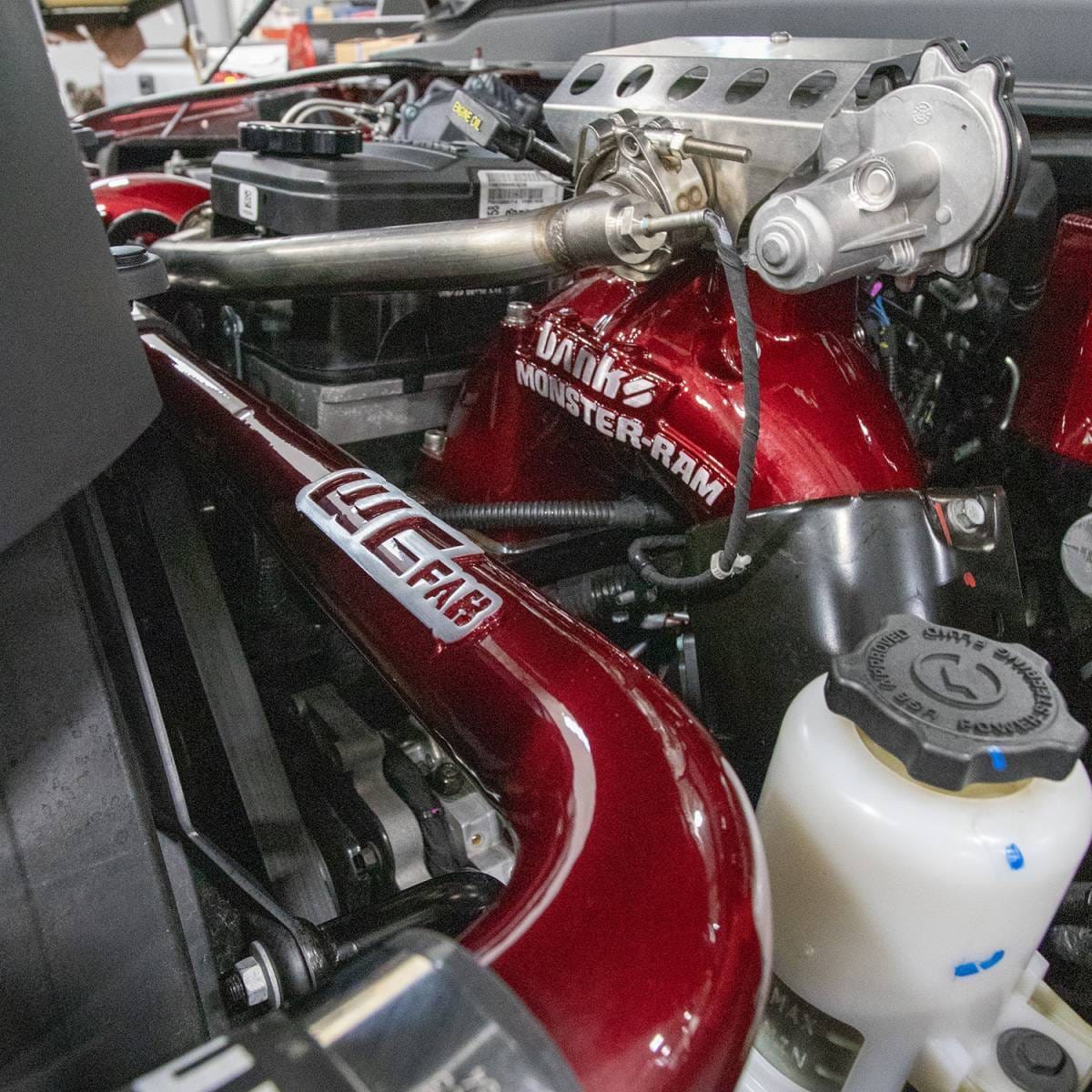 Wehrli 2019-2024 6.7L Cummins Standard Output (SO) Upper Coolant Pipe image 6