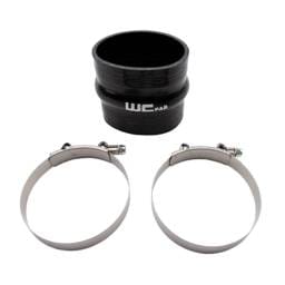 Wehrli 4" ID x 4" Long Silicone Hump Boot and Clamp Kit