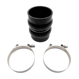 Wehrli 3.5" ID x 5" Long Silicone Hump Boot and Clamp Kit