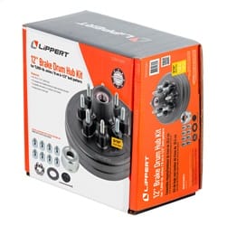 12in. Brake Hub Complete Kit with Installed Bearings; 7;000-lb. Axles thumbnail 5