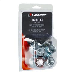 Trailer Axle Hex Flange Lug Nut; 5/8in.-18 Thread Size; 8 Pack thumbnail 4