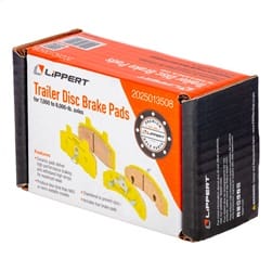 Trailer Disc Brake Pads; 7;000-8;000-lb. Axles; 4 Pack thumbnail 6