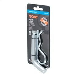 1/2in. Hitch Pin with Groove (1-1/4in. Receiver; Zinc; Packaged)