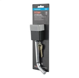 1/2in. Hitch Lock (1-1/4in. Receiver; Deadbolt; Chrome)