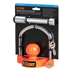 Hitch/Coupler Lock Set; 2in. or 2-1/2in. Receivers; 1-7/8in. to 2-5/16in. Couple thumbnail 2