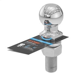2in. Trailer Ball (1in. x 3in. Shank; 6;000 lbs.; Chrome)