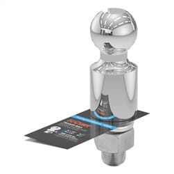 1-7/8in. Trailer Ball (1in. x 2-1/8in. Shank; 2in. Rise; 3;500 lbs.; Chrome)