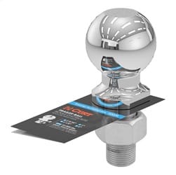 2-5/16in. Trailer Ball (1in. x 2-1/4in. Shank; 12;000 lbs.; Chrome)