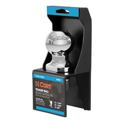 1-7/8in. Trailer Ball (3/4in. x 1-5/8in. Shank; 2;000 lbs.; Chrome; Packaged)