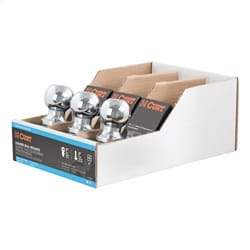 Loaded Ball Mounts with 2in. Balls (2in. Shank; 7;500 lbs.; 2in. Drop; 3-Pack)