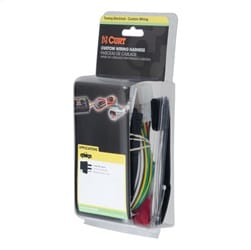 Custom Wiring; 4-Way Flat Output; Select Dodge Ram 1500; 2500; 3500; Dakota