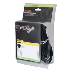 Custom Wiring Harness; 4-Way Flat Output; Select Infiniti Q50