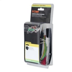 Custom 4-Flat; Select Hyundai and Kia Vehicles; OEM Tow Package Required