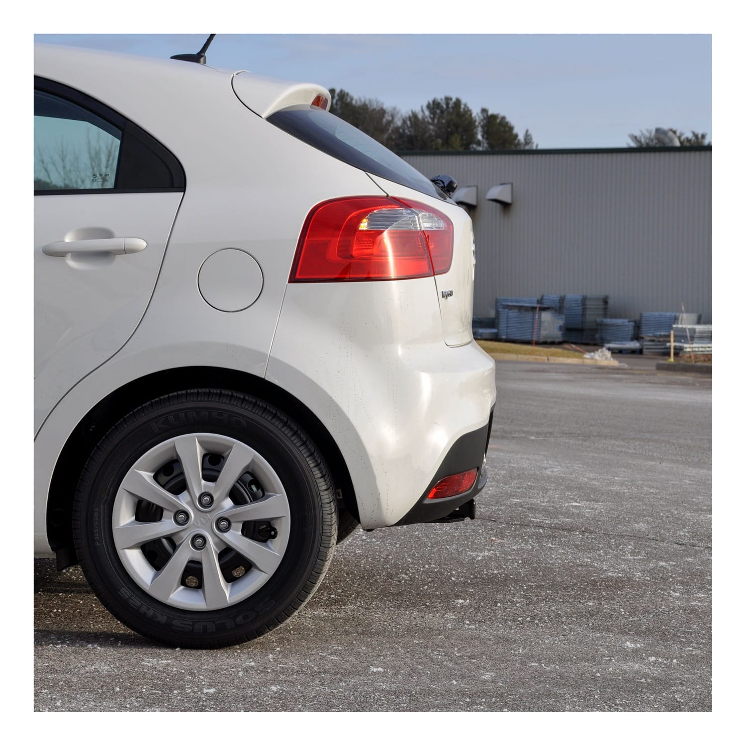 Class 1 Trailer Hitch; 1-1/4in. Ball Mount; Select Hyundai Accent; Kia Rio thumbnail 4