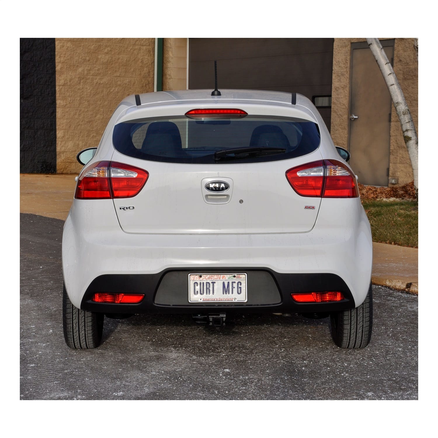 Class 1 Trailer Hitch; 1-1/4in. Receiver; Select Hyundai Accent; Kia Rio thumbnail 3