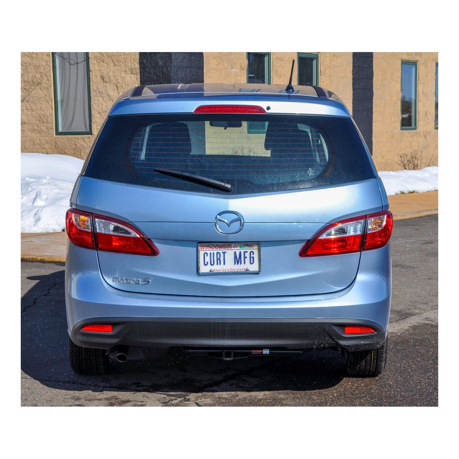 Class 1 Trailer Hitch; 1-1/4in. Receiver; Select Mazda 5 thumbnail 2