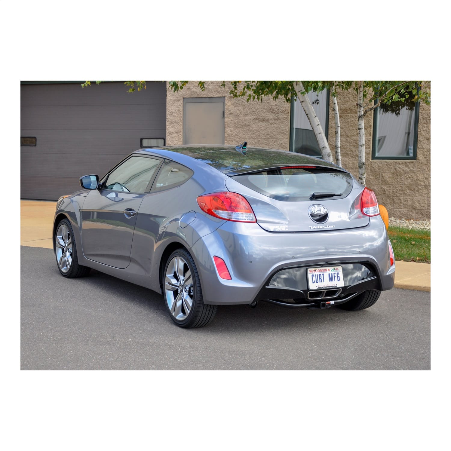Class 1 Trailer Hitch; 1-1/4in. Ball Mount; Select Hyundai Veloster thumbnail 2