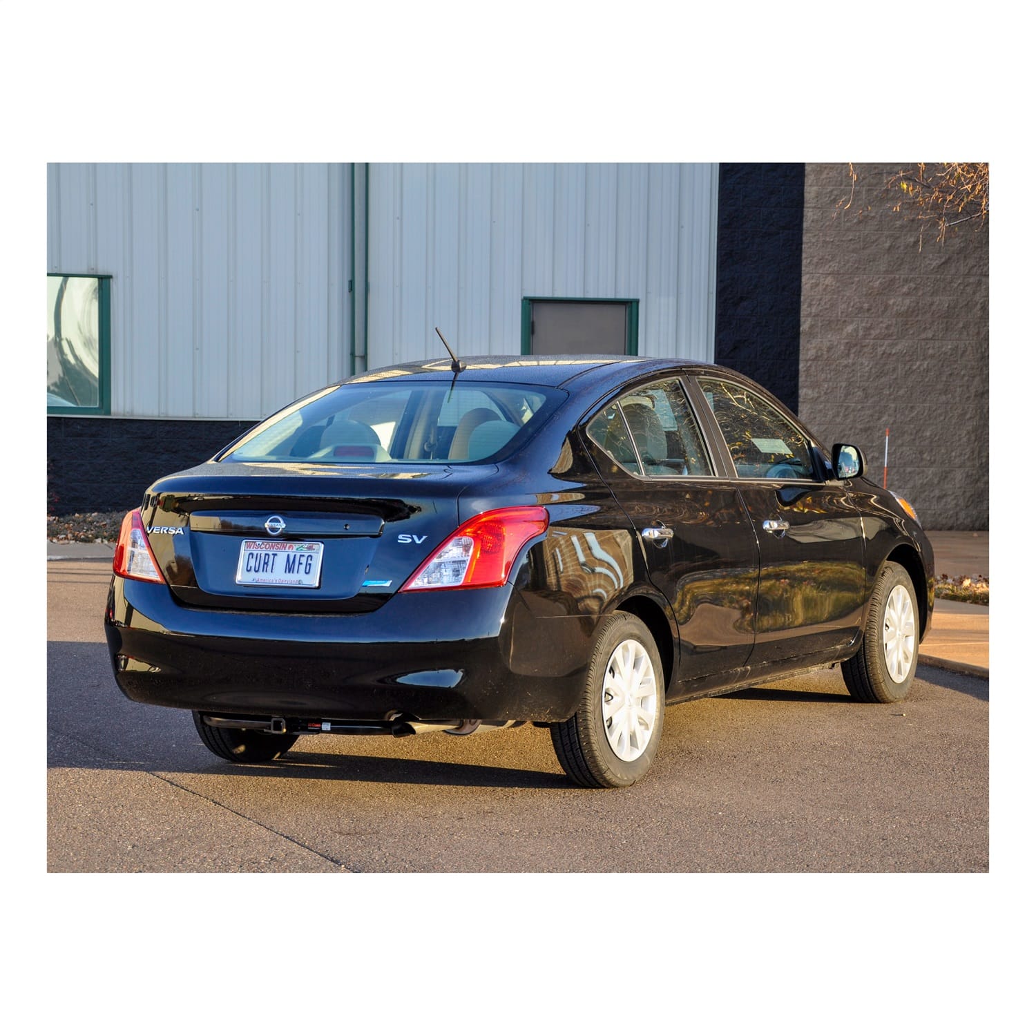 Class 1 Trailer Hitch; 1-1/4in. Ball Mount; Select Nissan Versa thumbnail 2