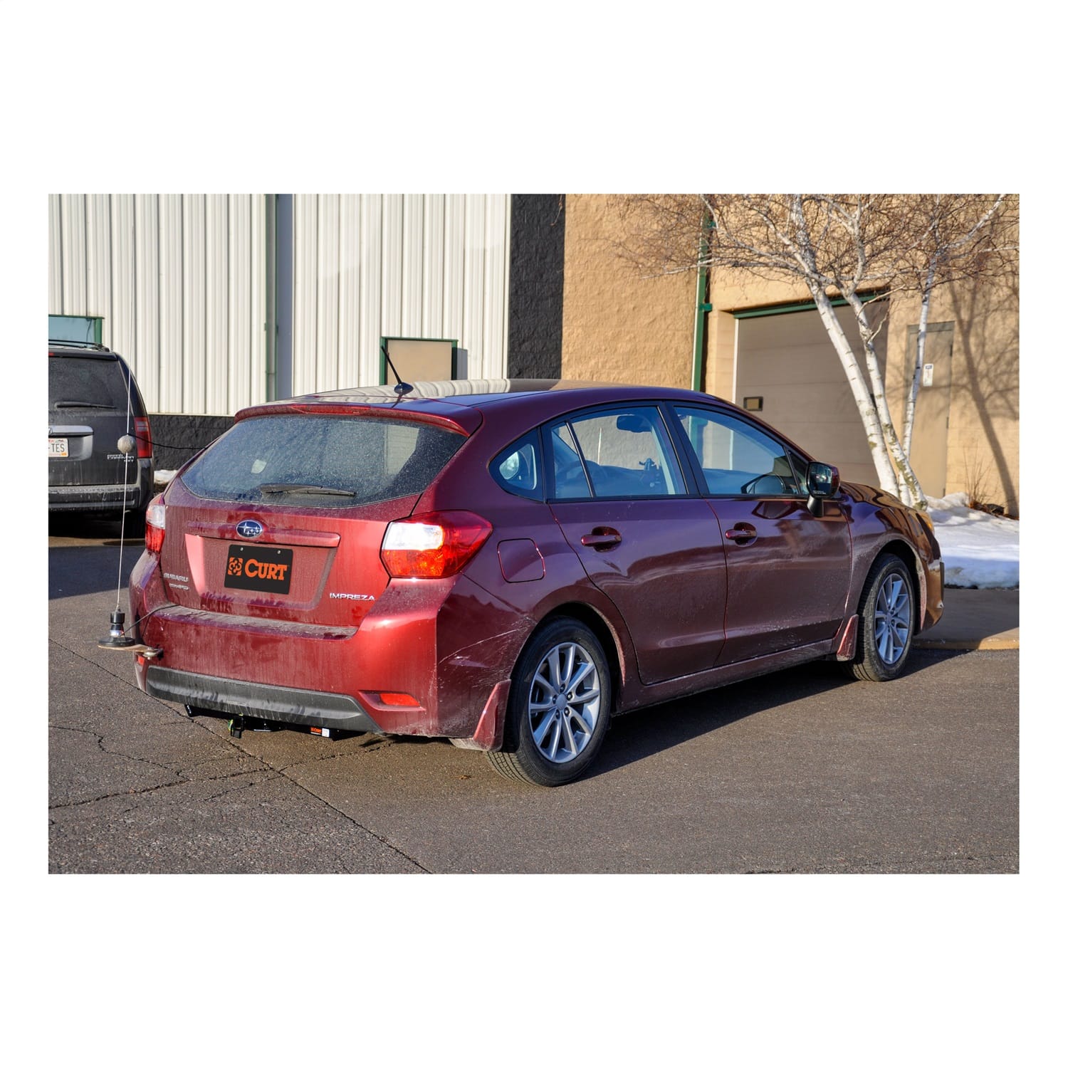 Class 1 Trailer Hitch; 1-1/4in. Receiver; Select Subaru Impreza; XV Crosstrek thumbnail 2