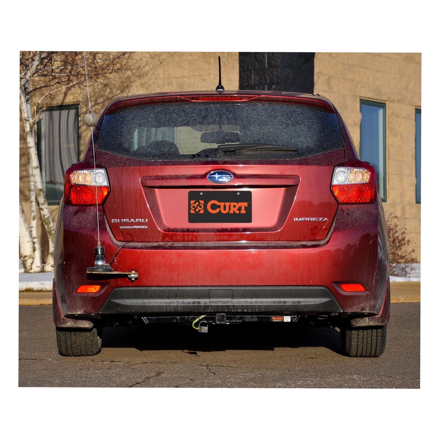 Class 1 Trailer Hitch; 1-1/4in. Receiver; Select Subaru Impreza; XV Crosstrek thumbnail 3